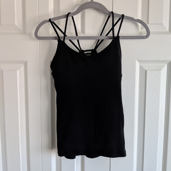 lululemon athletica Tops - Lululemon Sunset Flow Black Tank